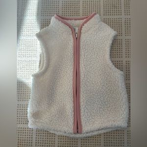 Old Navy Toddler Girls Fleece Vest, Size 12-18m